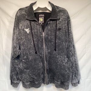 Nike Challenge Court Agassi Acid Washed Jacket Reissue with WV Mountaineers logo